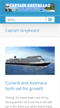 Mobile Screenshot of captaingreybeard.com